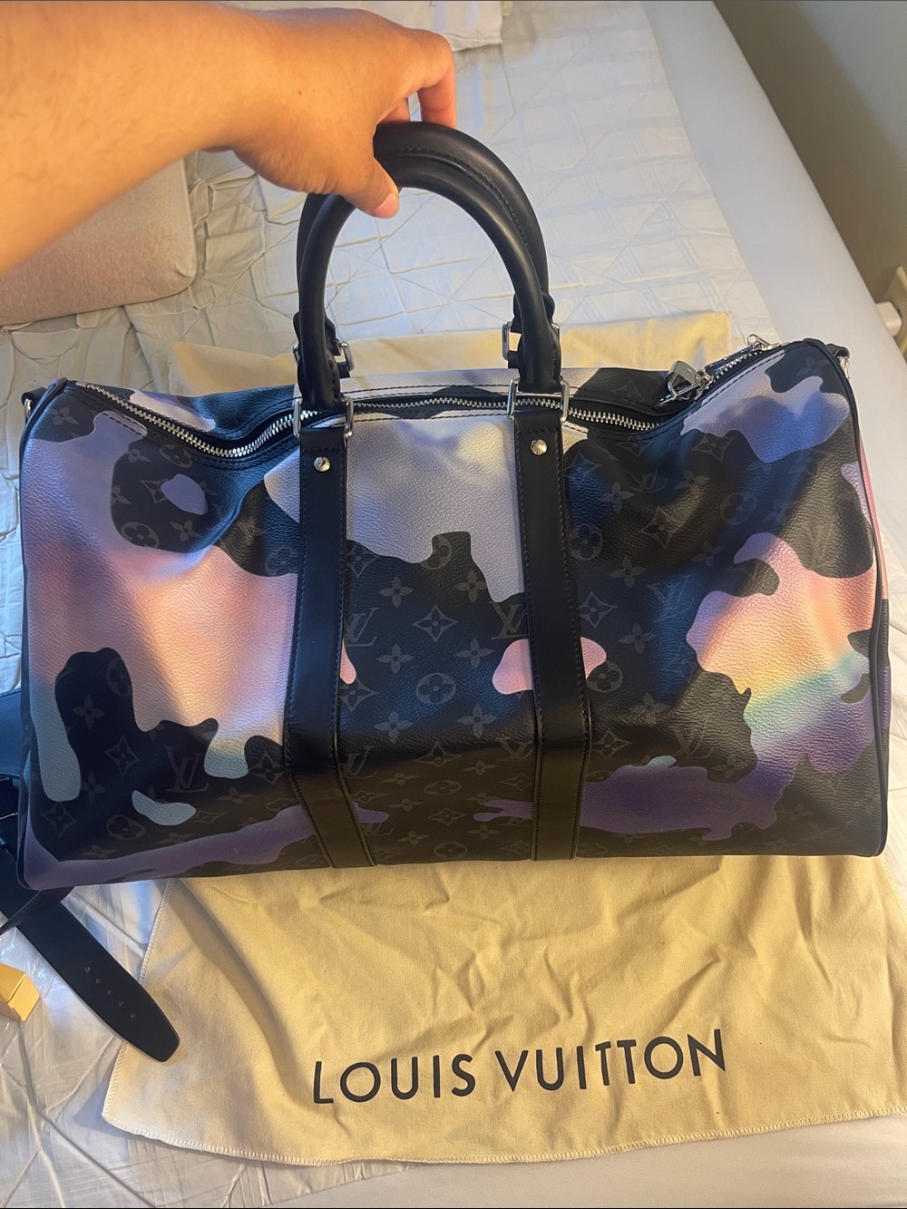 Louis vuttion duffle bag